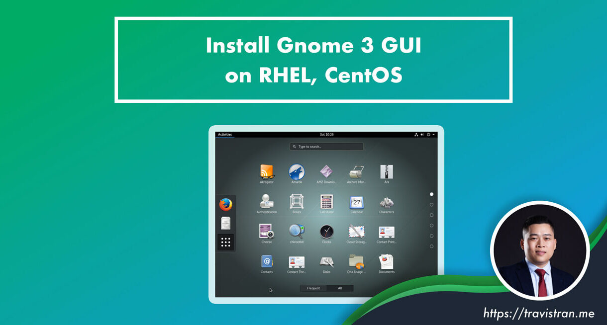Install Gnome 3 GUI on RHEL CentOS 1