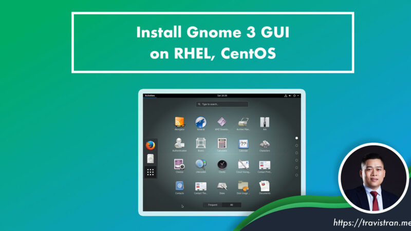 Install Gnome 3 GUI on RHEL CentOS 1