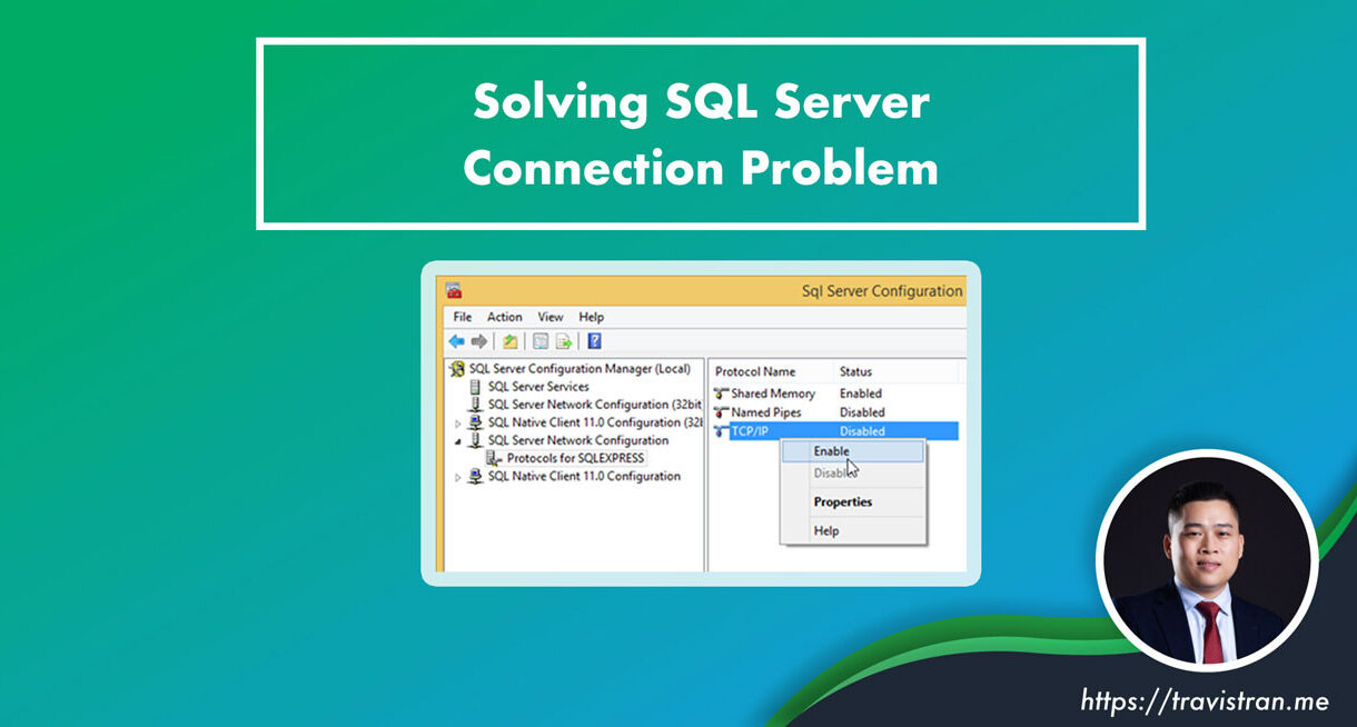 Solving SQL Server Connection Problem 1