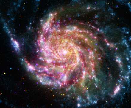 The Pinwheel Galaxy in the constellation of Ursa Major.