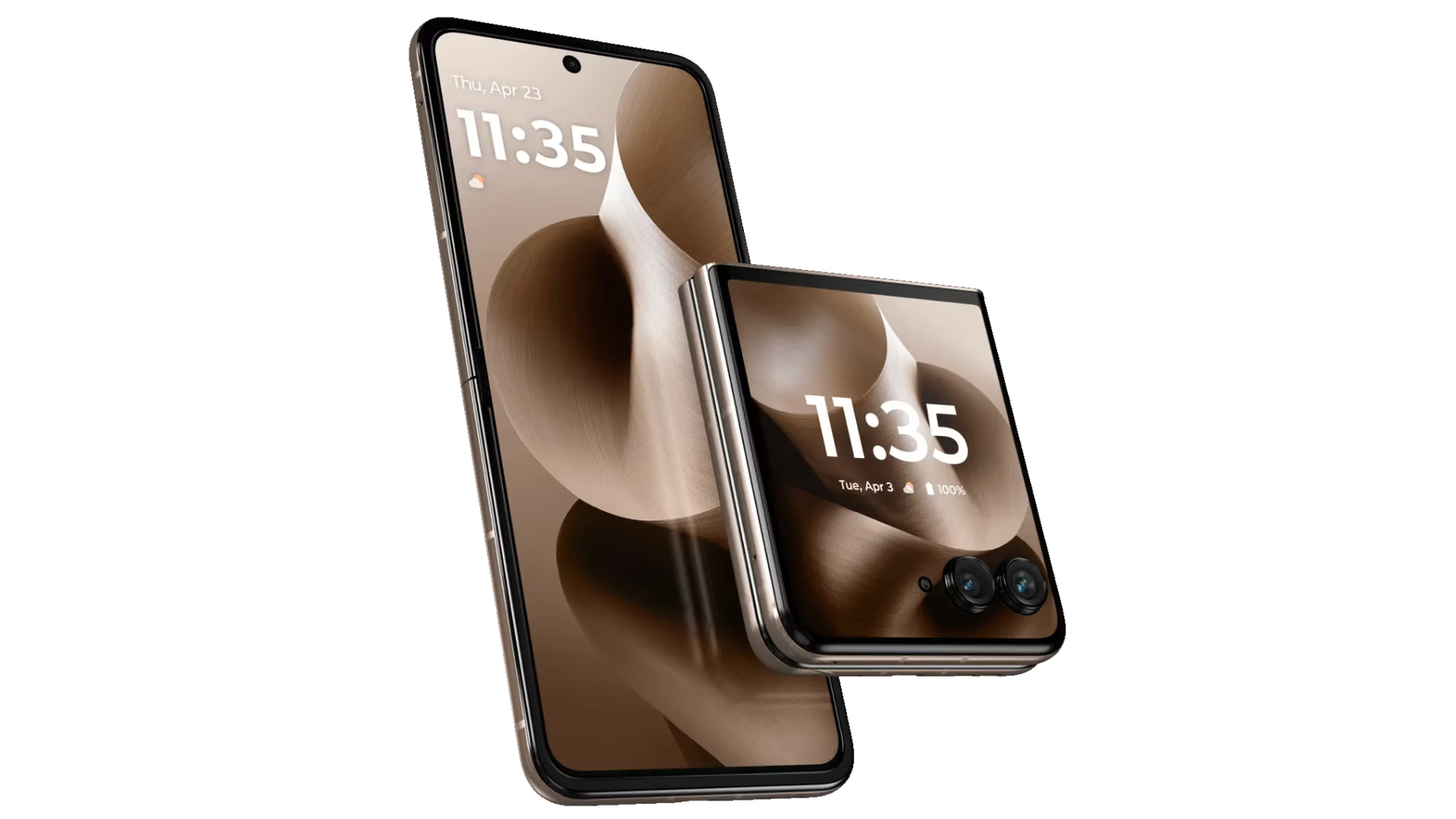 Motorola Razr 60 Ultra's primary and secondary screens.