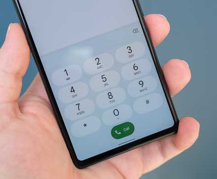 Google Pixel 6a's phone app and dialer