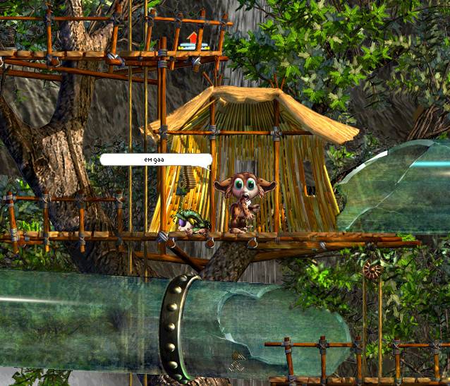 A promotional screenshot from the game "Creatures: The Albian Years."