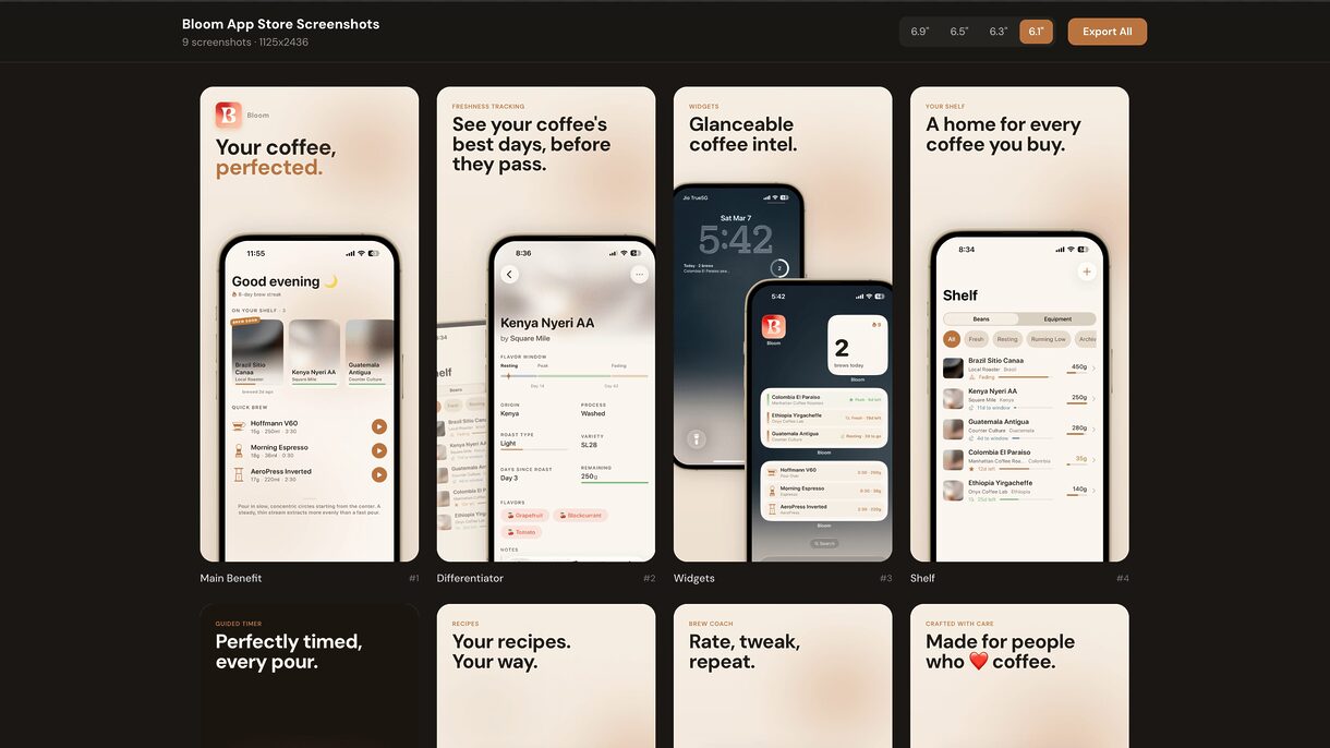 App Store Screenshots Generator